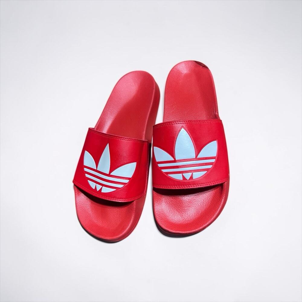 the Adidas Adilette Lite Slides, a synthetic slip-on Mens 13